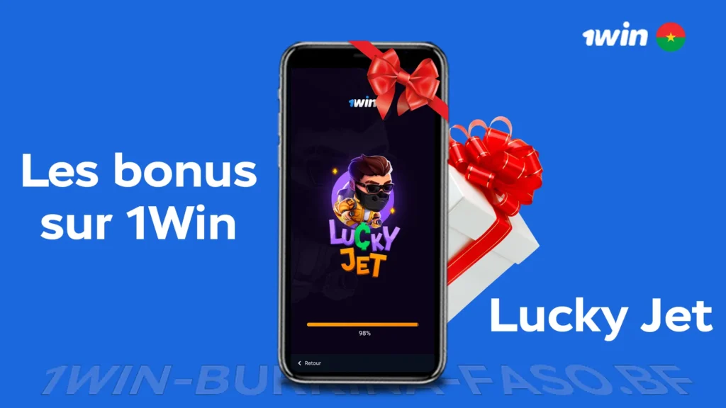 Les bonus sur 1win Lucky Jet