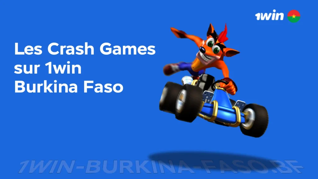 Les Crash Games sur 1win Burkina Faso