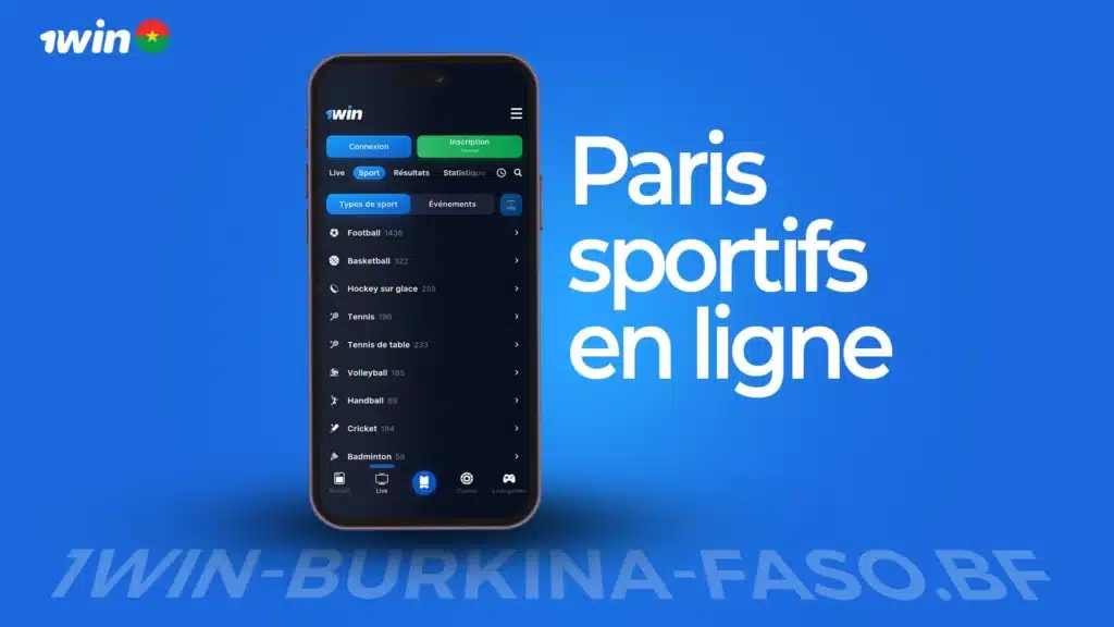 Paris sportifs en ligne 1Win